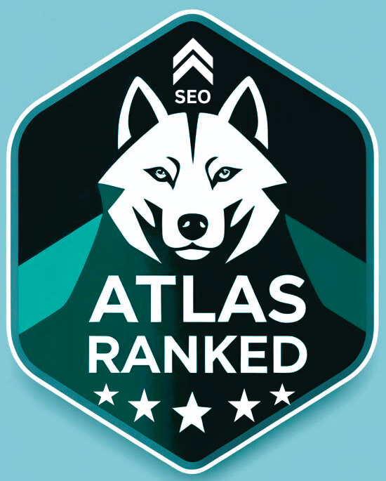 Atlas Ranked Logo - SEO crop punch filter